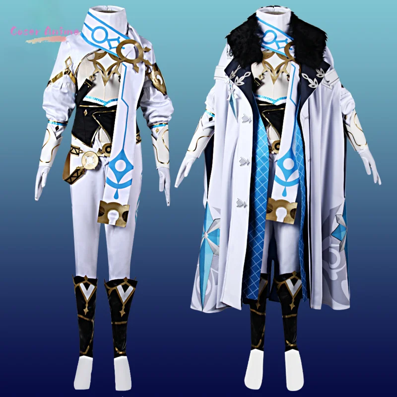 Genshin Impact Aether Lumine คอสเพลย์เครื่องแต่งกายชุด Halloween Carnival Party คริสต์มาสเล่นบทบาทเสื้อผ้าเสื้อผ้าสําหรับผู้หญิงผู้ชาย