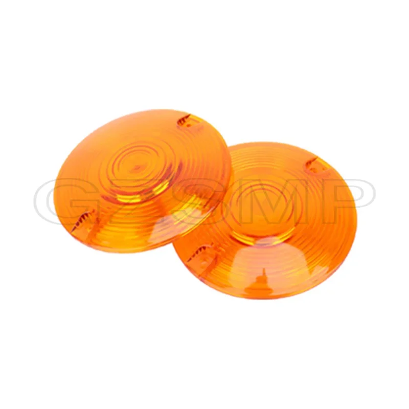 Motorcycle Smoke/Clear/yellow/Red Turn Signal Light Lens Cover 2PCS for Harley Touring Road Electra Glide Road King FLHR Softail