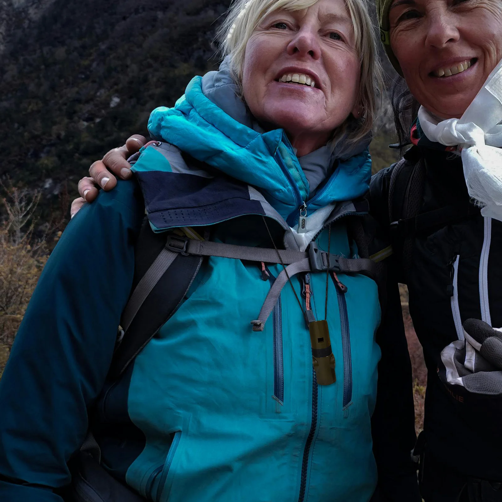 Multi-Functional Survival Whistle ABS Portable Compact Lightweight Emergency Outdoor Camping Hiking Fishing Loud Safety Whistle