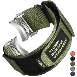 Quick Fit Nylon Strap for Samsung Galaxy 7/6/5/4 40 44mm No Gaps Bracelet for Watch 6 4 Classic 43 47mm 42 46mm 5 Pro 45mm Band