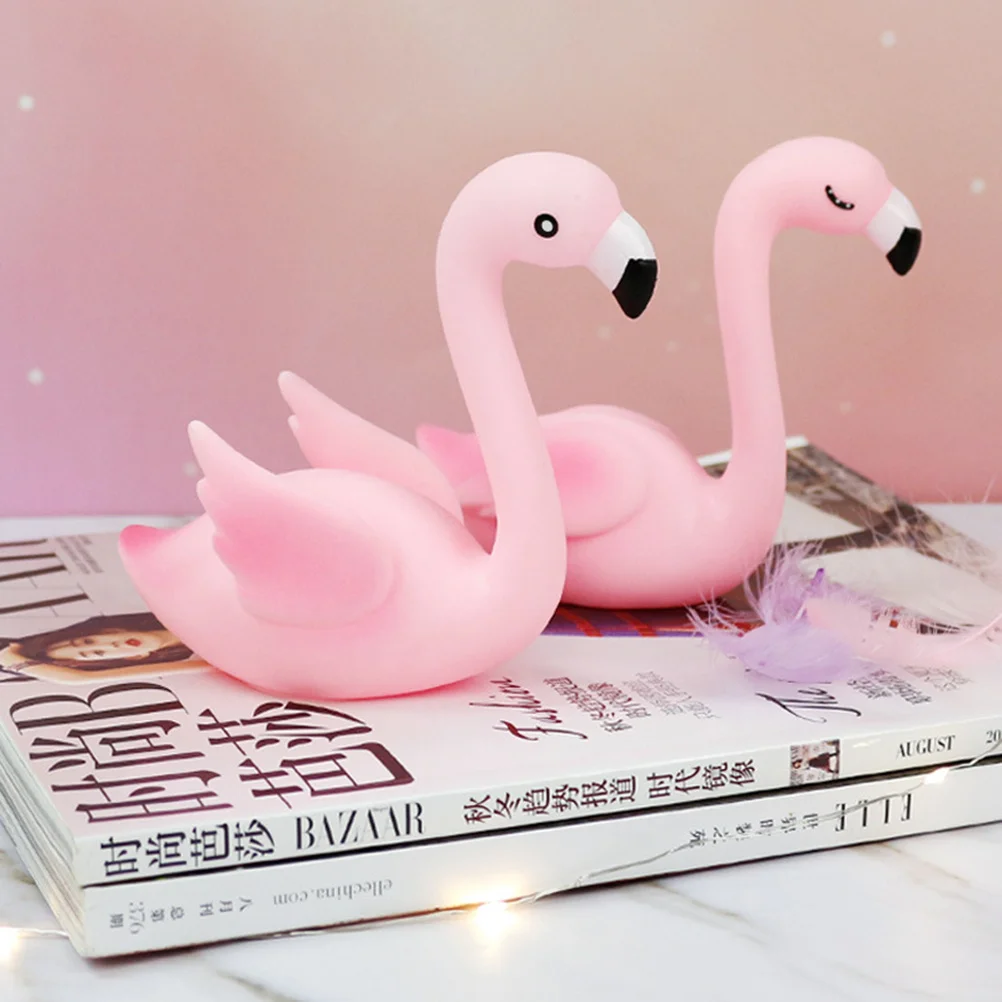 

Pink Flamingo Cake Topper Elegant Vivid Design for Wedding Birthday Baby Shower Anniversary Party Decoration Flamingo Cake Decor