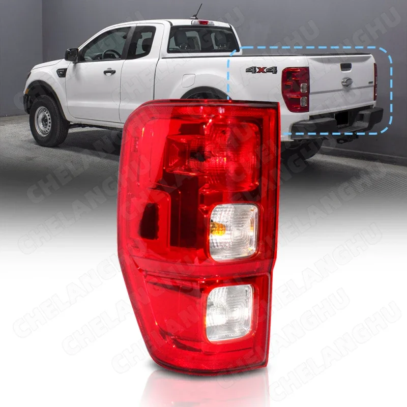 

1Pc Left Side Tail Rear Lamp light For Ford Ranger 2019 2020 2021 2022 Auto Taillight Brake Halogen Lamp Without Blind Spot