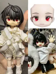 Sakuma Ritsu OB11 Face Opened Eyes with Eyeball GSC hair YMY Handmade Cosplay DIY Doll Accessories