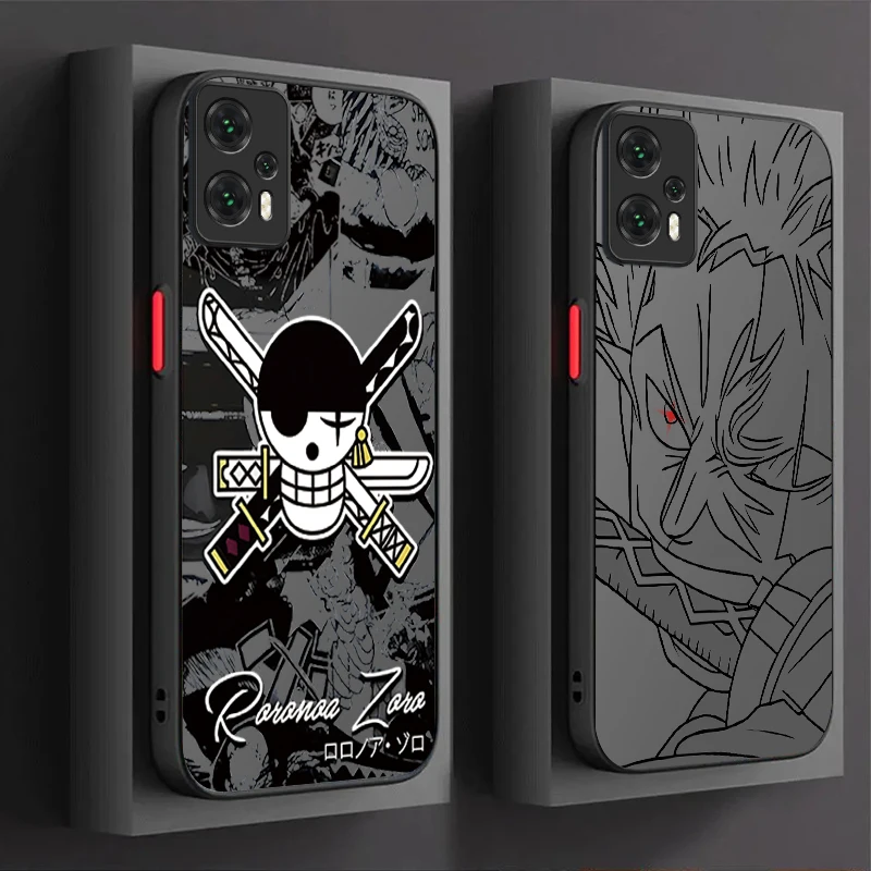 O-One قطعة زورو شانزي حافظة رائعة لشاومي بوكو X6 X7 F6 F5 X5 X3 NFC F3 M6 Pro 4G Mi 13 12 11 Lite 5G 14 13T 12T 11T 14T Pro