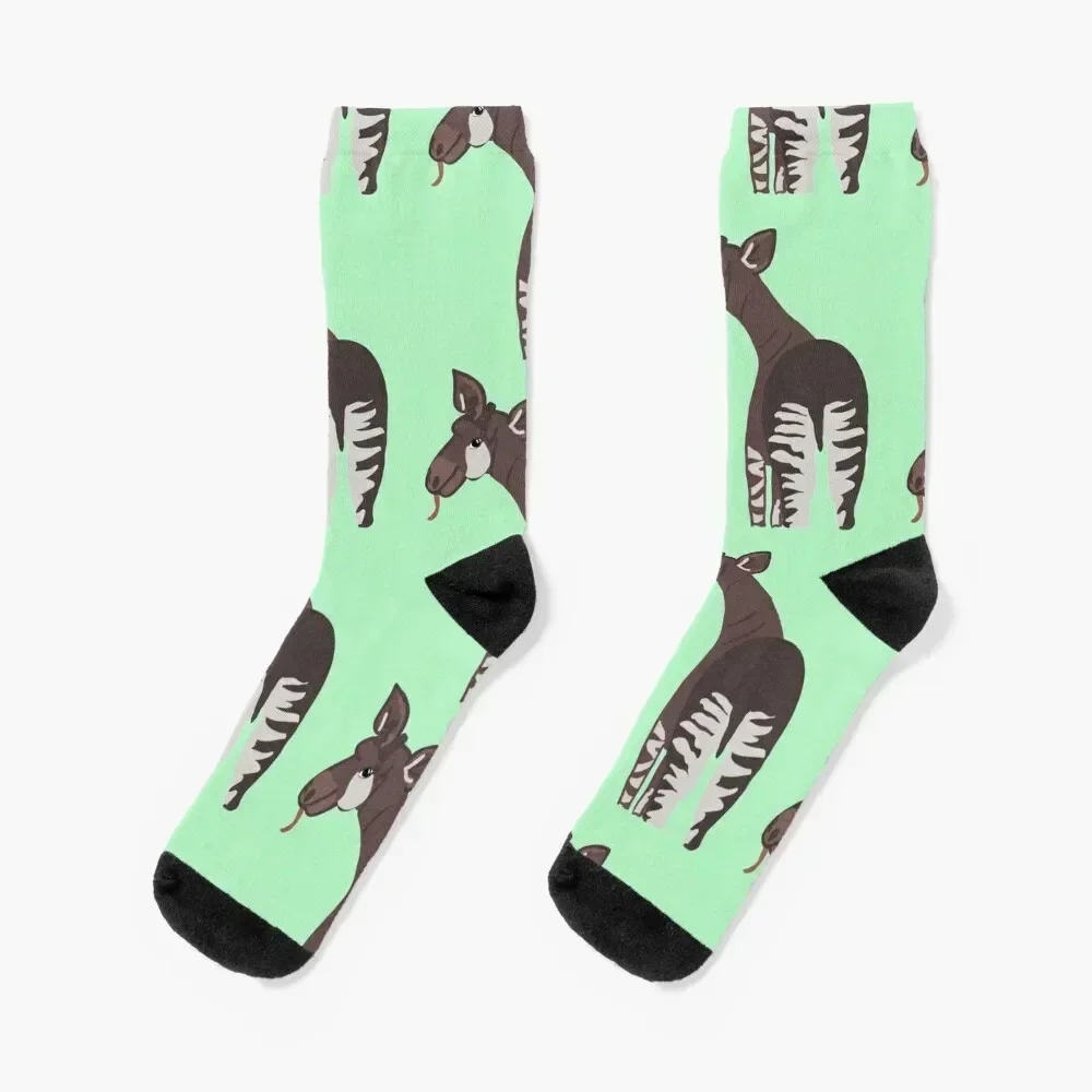 

Okapi - Male Socks funny sock sports and leisure Soccer Crossfit Woman Socks Men's