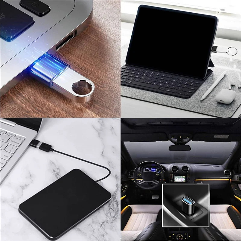 B04B-20X USB C To USB Adapter, USB C To USB 3.0 OTG Adapter, USB Female To USB-C Male Compatible For  Pro