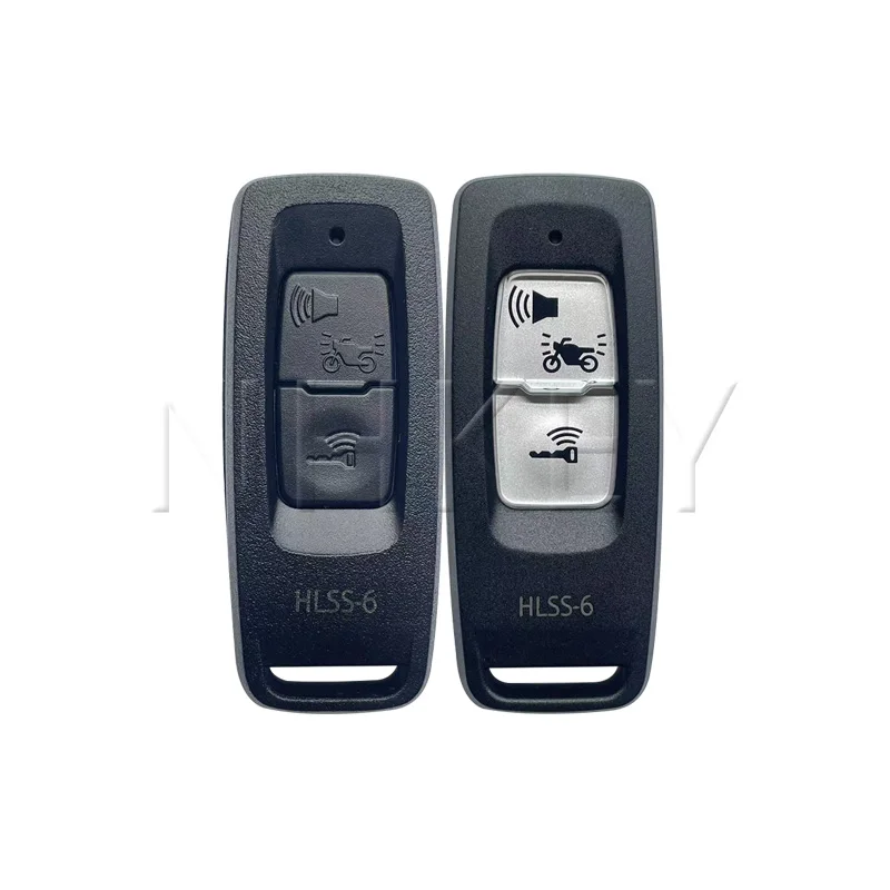 NHKEY Per 2022 Honda PCX/PCX160 Chiave A Distanza Moto Fob - Chip ID47 A Distanza A 2 Pulsanti 433 MHz (Pulsante Nero/Bianco) Originale K1Z