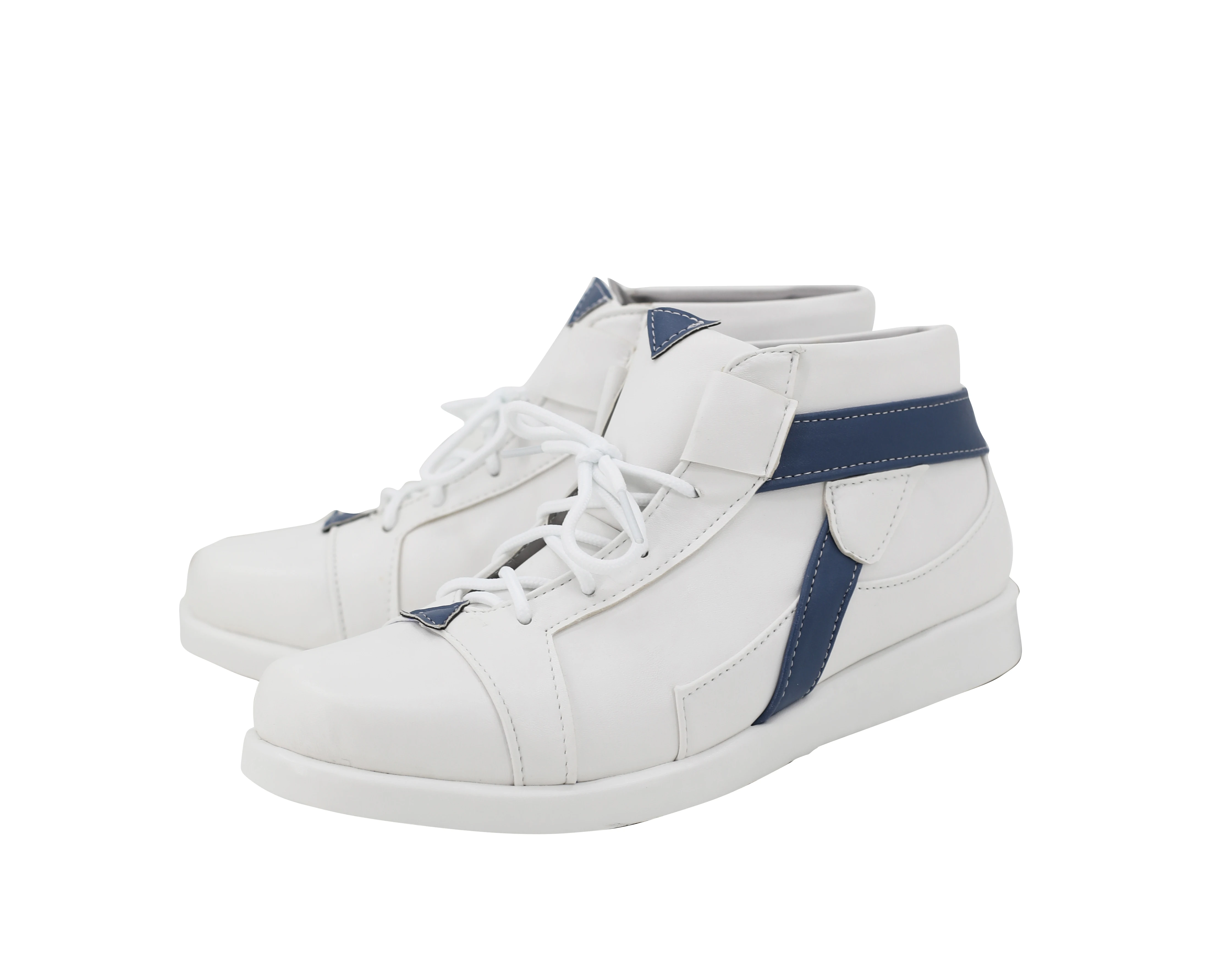 Anime Hololive Vtuber Hoshimati Suisei Cosplay zapatos botas de PU Halloween Cosplay Prop para adultos mujeres hombres