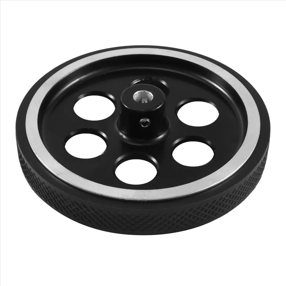 A74U 360mmx8mmX15mm Industrial Aluminum Rubber Measuring Encoder Meter Wheel for Industrial Encoder Accessories Encoder Wheel