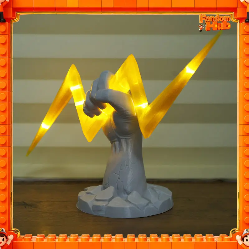 

3d Printed Zeus Anime Peripherals Night Light Creative Handmade Model Toy Gift