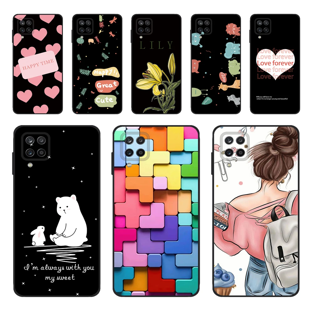 Funda de silicona a prueba de golpes para Samsung Galaxy M12 M 12 Galaxy M12, funda Coque M12 2021 M127F