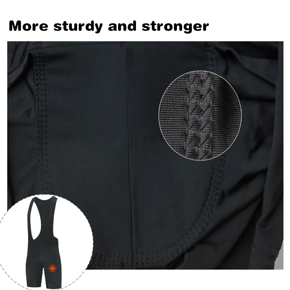 2025 New Team New Cycling pants GEL Pad Bib Bicycle Shorts MTB Quick Dry Breathable Breathable Men Bike Sport Wear Bicycle LICRA