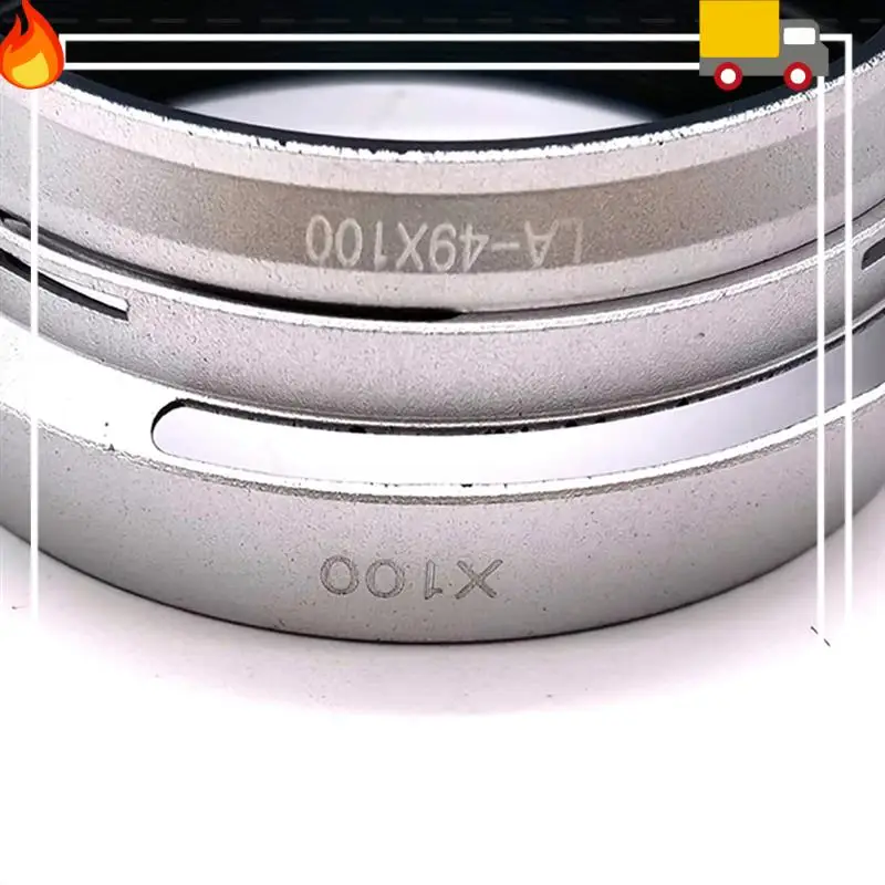 

Discount-LH-X100 49Mm Lens Adapter Ring Metal Lens Hood For Fuji X100 X100S Hood Adapter Ring