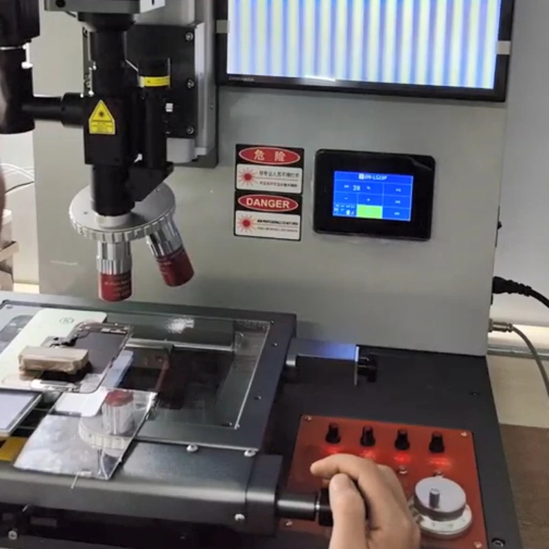 LY-ZJMY All-in-One Pulslaser-Reparaturmaschine für OLED/LCD-Schaltkreis- und ITO-Leitbeschichtungsrestaurierung