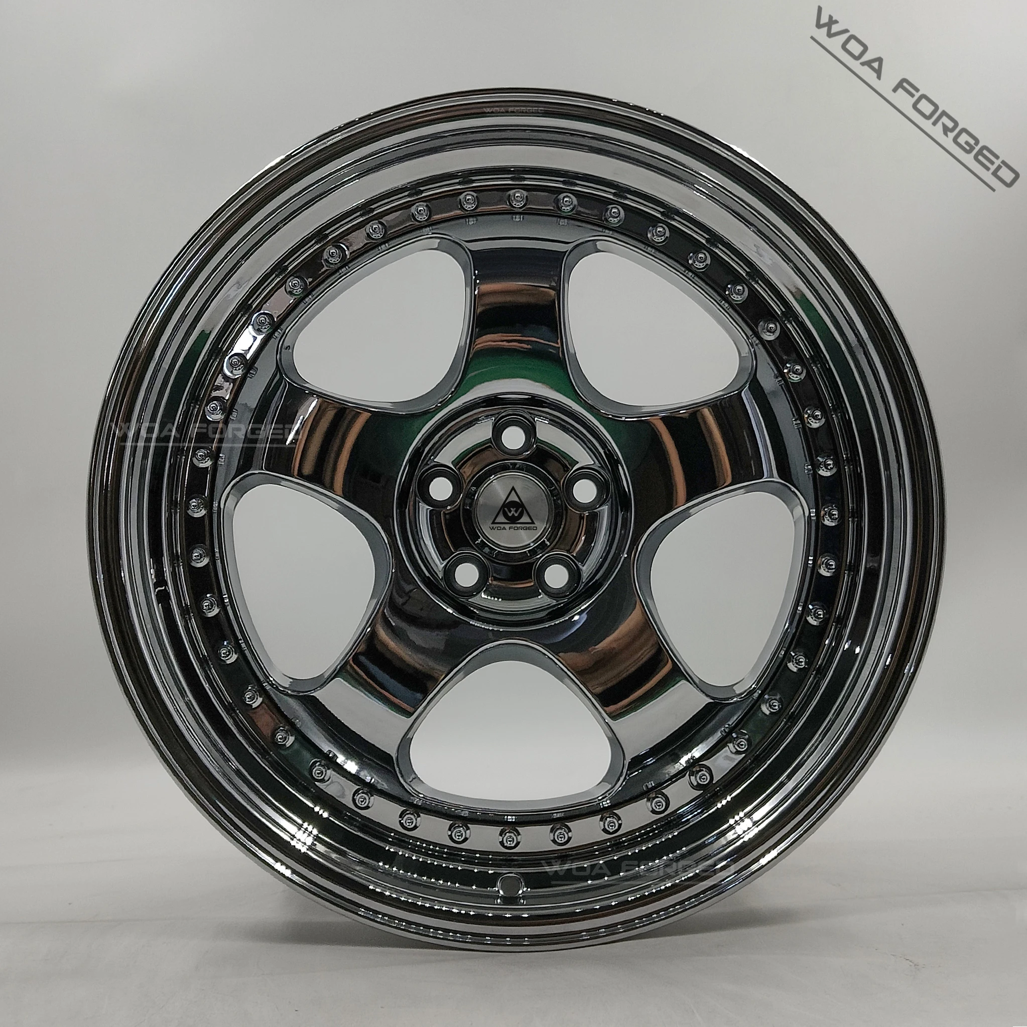 

Customized 6061T6 Meister S1 P3 Chrome Forged Wheel 5x112 114.3 20 Bolts Car Refitting Casting Wheel Rims Passenger Car Wheel