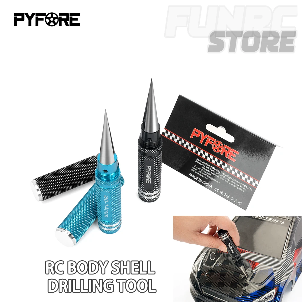 

Инструмент для сверления корпуса PYFORE RC подходит для различных моделей автомобилей с дистанционным управлением, модификаций и инструментов для технического обслуживания