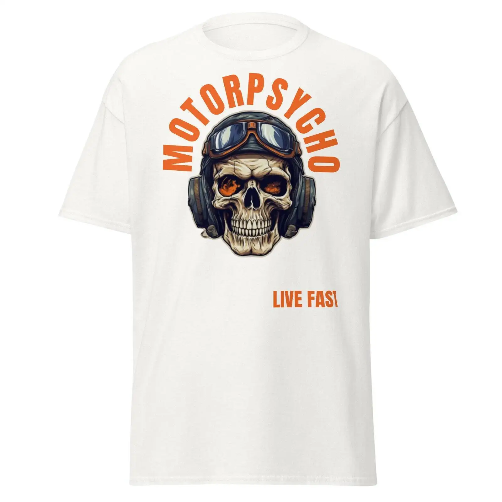 

Мотоциклетные футболки Live Fast психорайдер