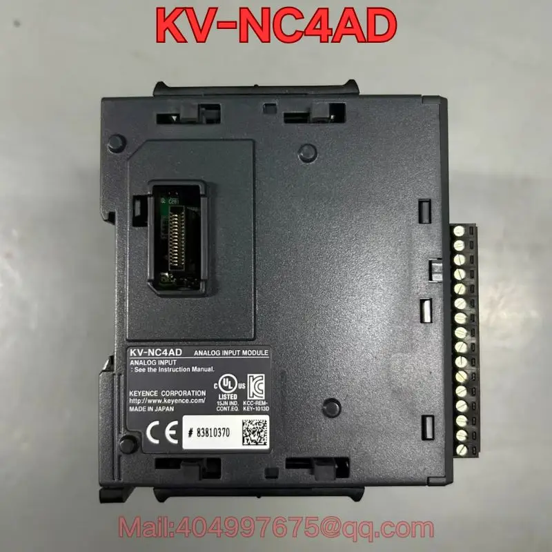 Second-hand KV-NC4AD PLC module function test is normal Original authentic Latest Quotation for 2026