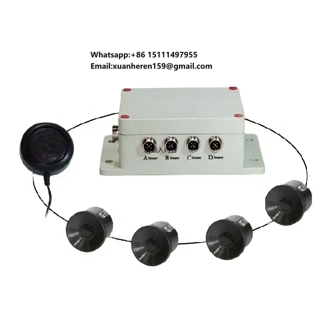 STONKAM Run Freely Car Parking Guidance System Ultrasonic Reverse Parking Sensor With Camera