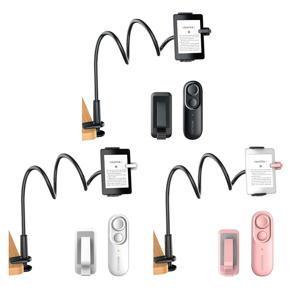 Control remoto RF, volteador de página, Clicker para tomar fotos, cámara, grabación de vídeo, gatillo remoto para Kindle Paperwhite