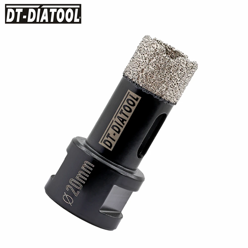 DT-DIATOOL الماس لقمة ثقب هول المنشار الحفر الأساسية بت للبلاط السيراميك بلاط البورسلين التيجان M14 الماس الأساسية بت
