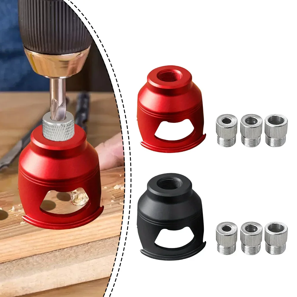 

Vertical Drill Guide 610mm with Aluminum Alloy Construction and Multiple Drill Bushings for Precise Wood Hole Drilling