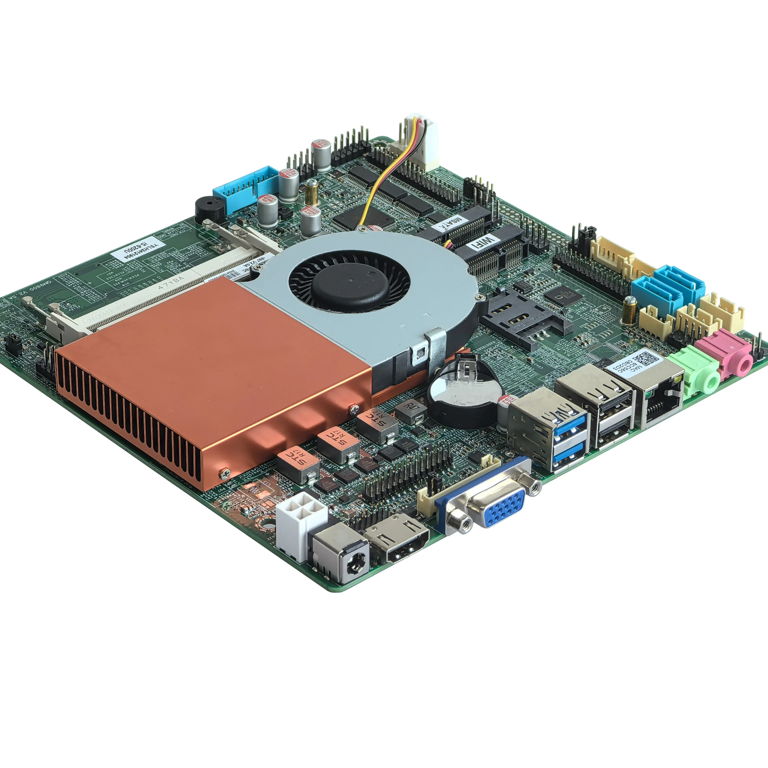 ELSKY Wholesale I5 6th Gen Skylake Processor Mini-ITX Board QM9600H for Industrial Automation & Embedded PCs