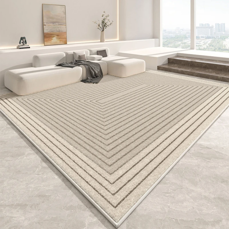 

Modern Simple Bedroom Bedside Large Area Soft Carpet Home Living Room Decoration Rug Light Luxury Cloakroom Plush Non-slip Rugs