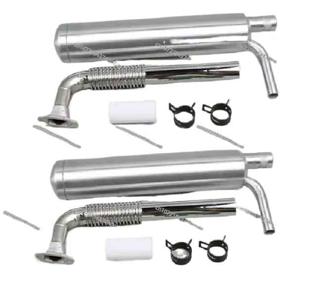 New Special Muffler Canister Set for RCGF 120CC 120T Gasoline/Petrol Engines for RC Airplane