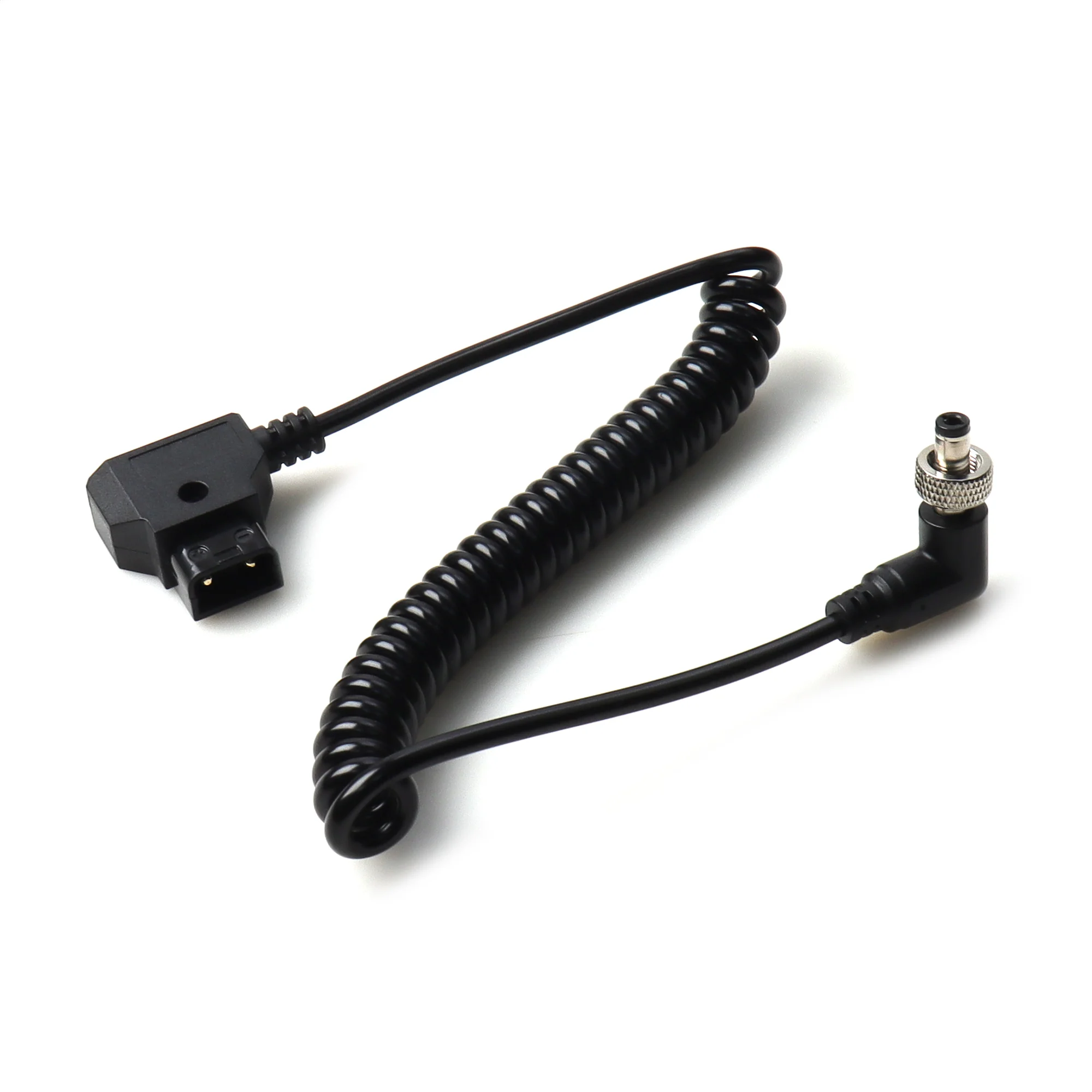 

【LANO】D-TAP штекер на DC5525 с резьбой, угловой, черный, для профессиональной кино- и видеосъемки, прямых трансляций на открытом воздухе