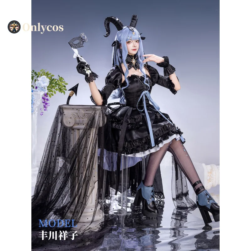 

Arknights Togawa Sakiko Косплей Костюм Женское Платье Лолиты с Головным Убором Хэллоуин Карнавальная Униформа Аниме Одежда Партии Костюм