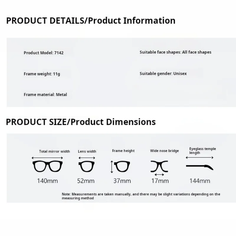 MOMOJA Titanium Alloy Frame Eyeglasses for Women Small Half-Frame Butterfly Shape Elegant Casual Luxury Eyewear 7142