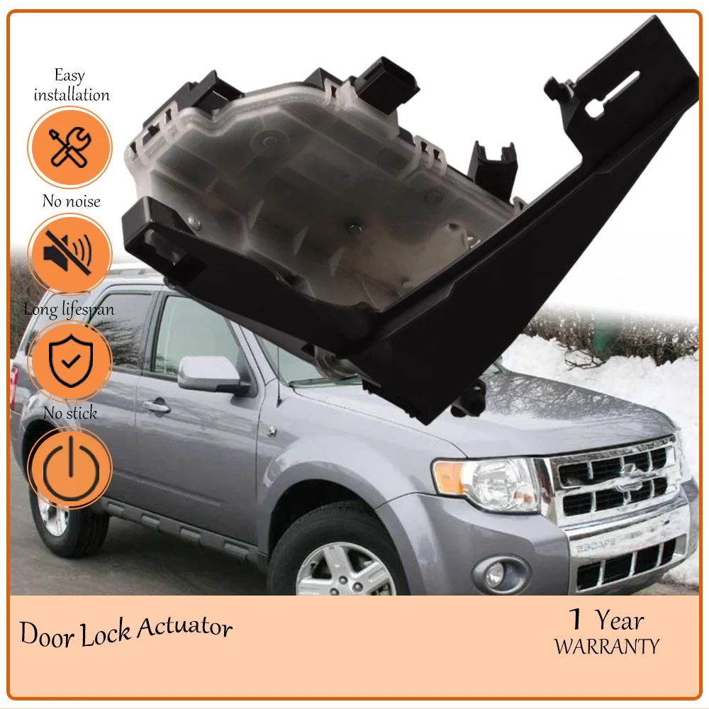 Actuator Assembly,Fit 2008 to 2012 Escape Mariner,rear right lock part equipped with bracket oe 8D1723,8L8Z7826412A,9L8Z7826412A