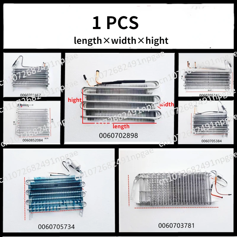 Refrigerator Fin Evaporator Freezer Evaporator Heater Evaporator Assembly for Haier Refrigerator