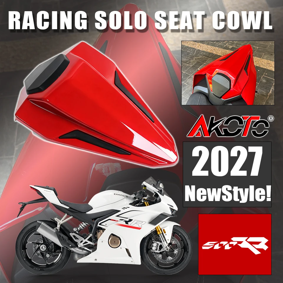HOT SALE Motorcycle Accessories Tail Rear Hump Seat Cover Fairing Cowl  Parts For ZXMOTO 500RR ZX500RR ZX 500 RR 2026 2027+