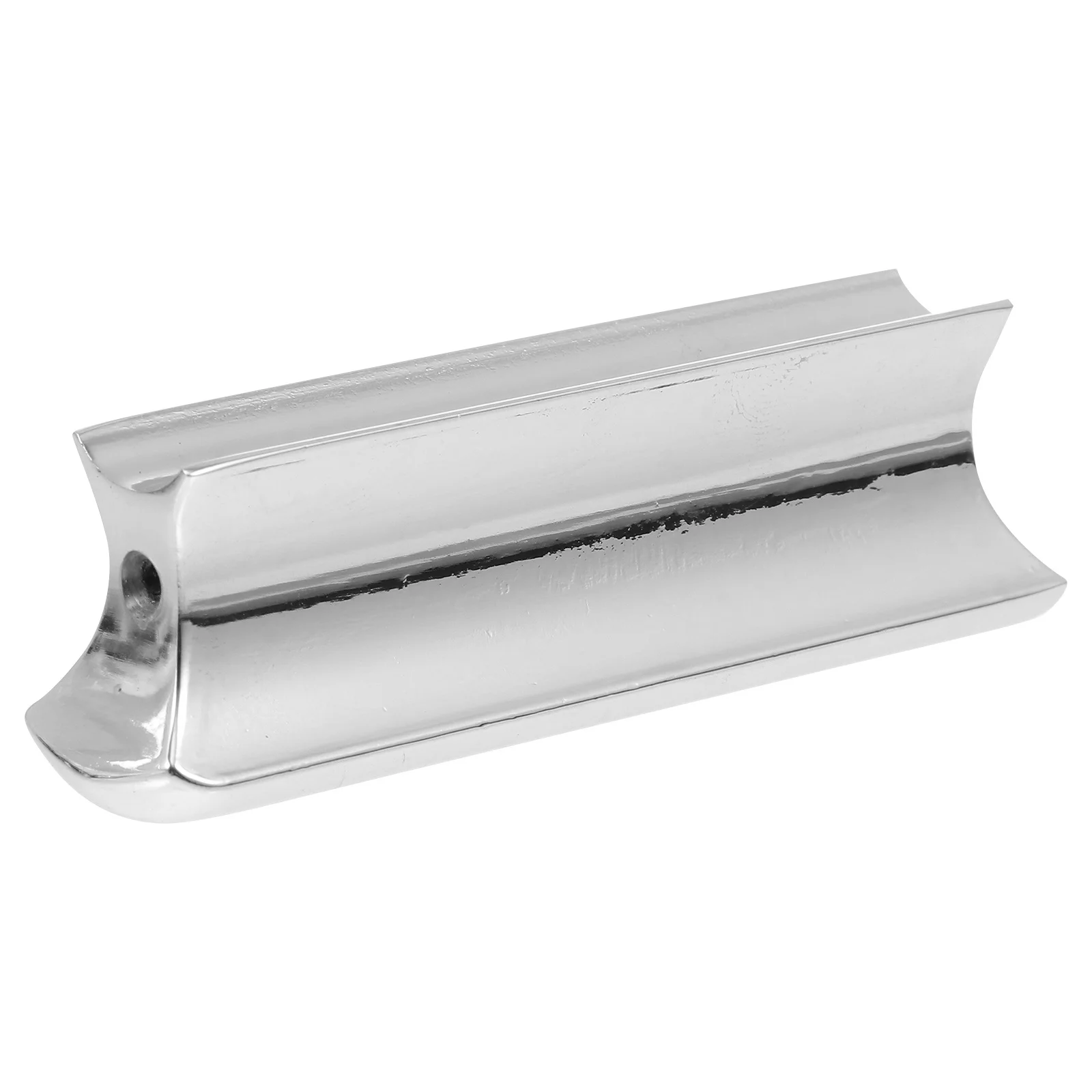 1 قطعة شريحة الغيتار المعدنية سبائك الزنك دائم المهنية الغيتار لهجة بار واضح السلس الصوت المعادن إصبع الشريحة لهجة بار #2