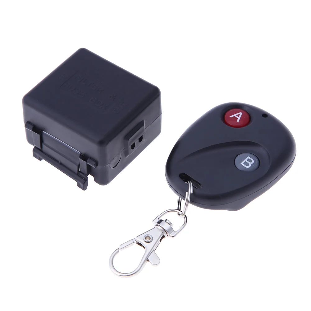 

Беспроводной пульт дистанционного управления 433 МГц постоянного тока 12 В 1-канальный релейный дистанционный переключатель