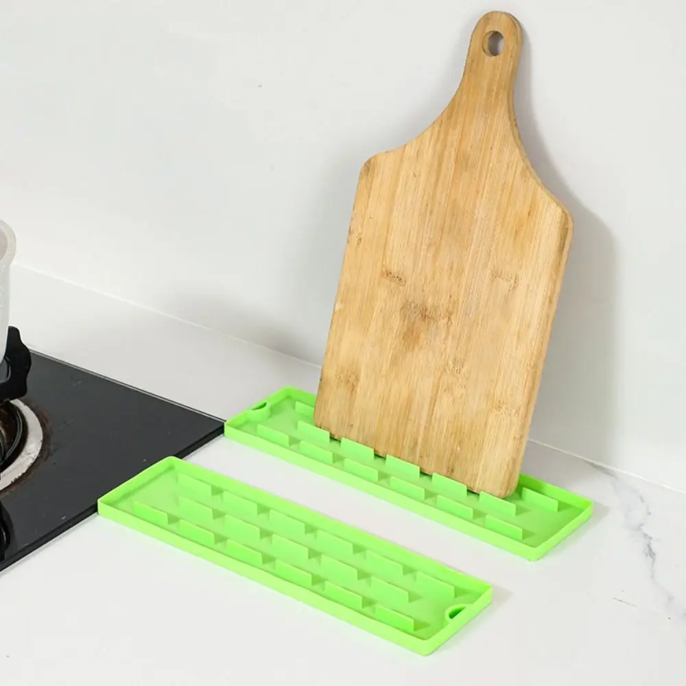 3pcs Multi-Purpose Flexible Pot Lid Storage Mat Heat-Resistant Durable Non Slip Mat Household Silicone Mat Organizer Kitchen