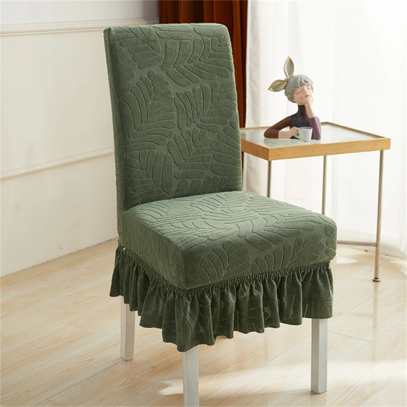 Soft Stretch Chair Slipcover for Large Dining Chair, Removable Chair Protecors Drop shipping