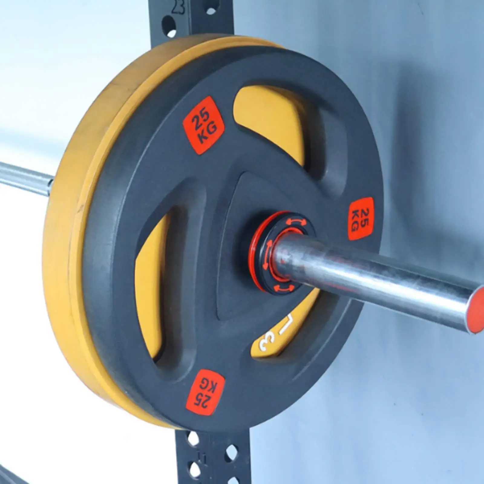 Picture 5: Self-Locking Barbells Secure Clamp Non-Slip for Weightlifters, Powerlifters,