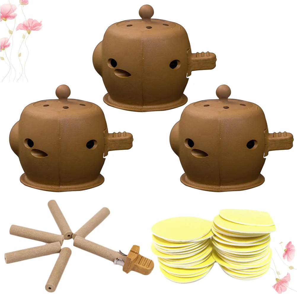 

3Set Durable Lightweight Moxibustion Box Acupuncture Health Care Tool Portable Arthritis Neck Shoulder Pain Relief