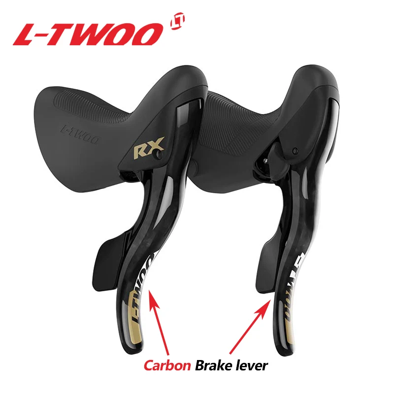 LTWOO RX 2X12 Speed Road Groupset 12S Carbon Fibre Shifter Carbon Fibre Rear Derailleurs Front Derailleurs for Road Bike