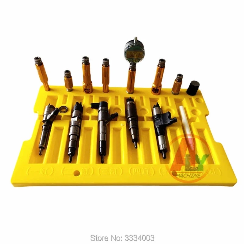 common rail injector tool collecting plate auto parts placing tray diesel  measuring seat  rack