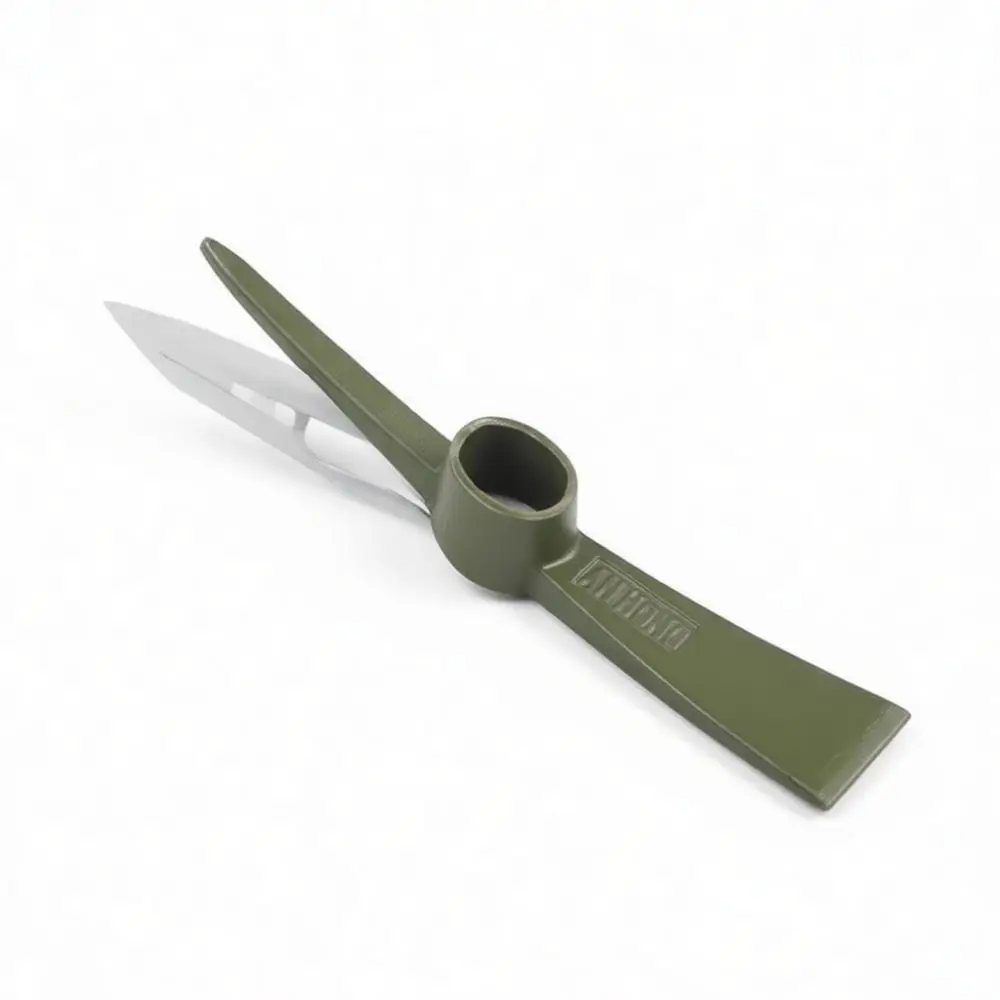 Steel Pickaxe Outdoor Garden Hoe Digging Hand Tool For Planting Agriculture Soil Tilling Beach Harvesting