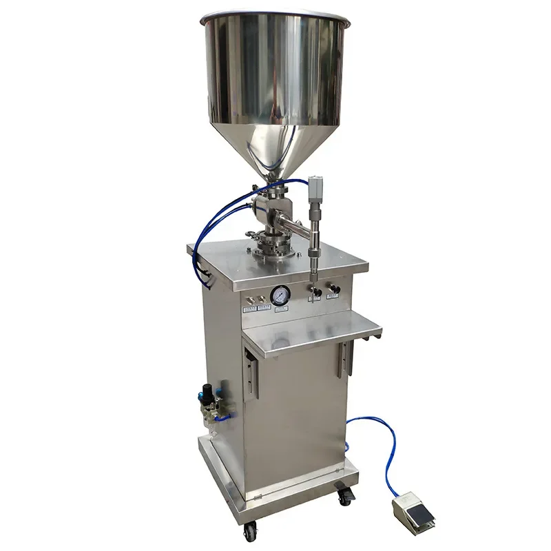 Pneumatic explosion-proof hose bottle filling machine, paste quantitative filling machine