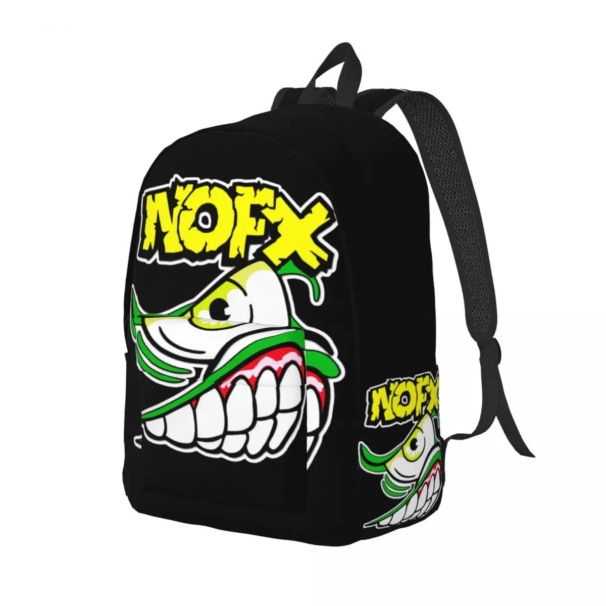 Daypack Punk Rock Zipper Closure N-Nofx Teenager Birthday Dual-Use Kindergarten Bag Picnic