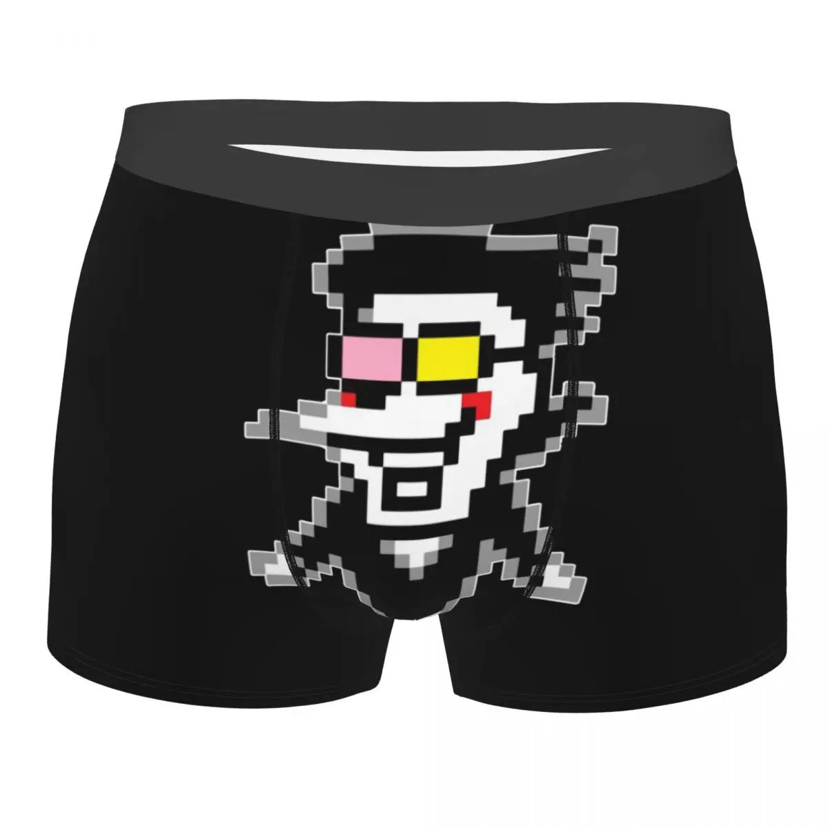 Deltarune Spamton Undertale Men's Boxer Briefs,Highly Breathable Underwear,Top Quality 3D Print Shorts Gift Idea