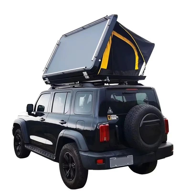 

2025 4X4 Намет на крыше из АБС-пластика с твердым корпусом — 2-3 человека, для прицепов и крышков автомобиля