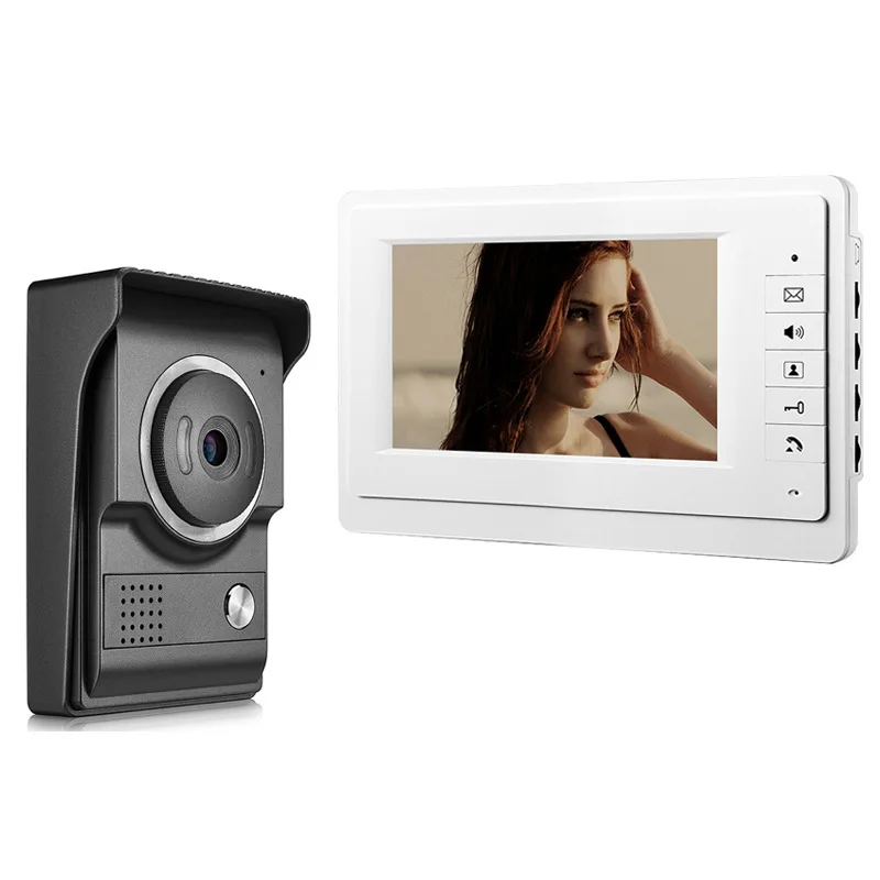 Videocitofono con controllo accessi citofono bidirezionale da 7 pollici XSL-V70F Telecamera visiva cablata