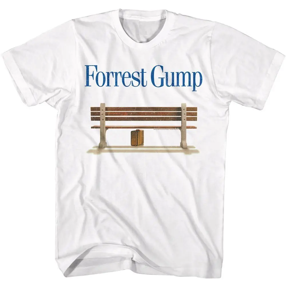 Forrest Gump Logo And Bench Movie T Shirt